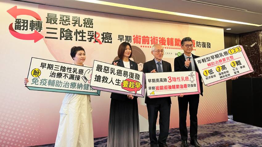 31歲確診三陰性乳癌，腫瘤4個月長大8倍，一決定助她保留乳房免全切、預後更好