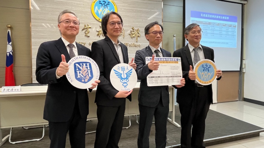 台灣年輕乳癌患者是歐美1.3倍，國衛院繪製台版基因變異圖譜解密，推測2可能因素